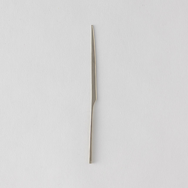 奥澤華　洋白　菓子切り