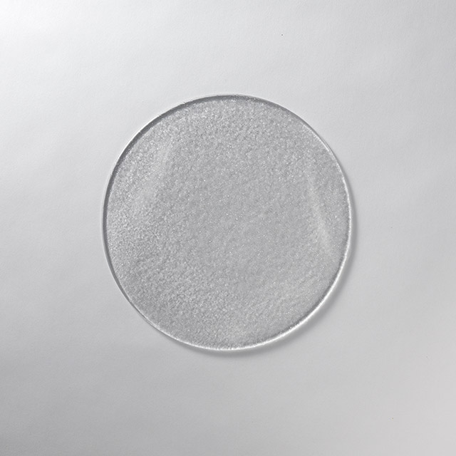 相馬佳織 ガラスプレート みちかげクリア22.5cm