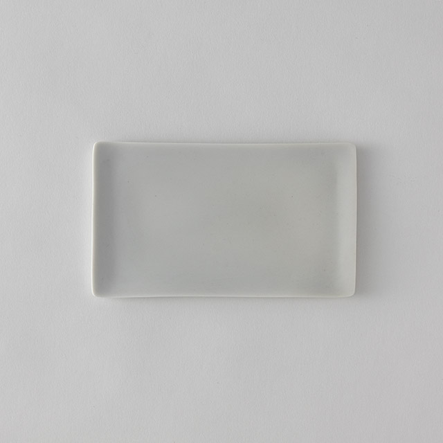 森岡希世子 長角白磁皿(珍味)