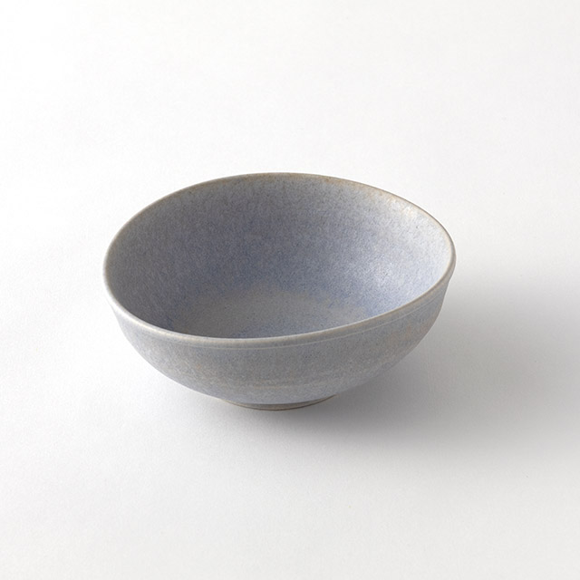 河合美月 たわみ鉢 水色