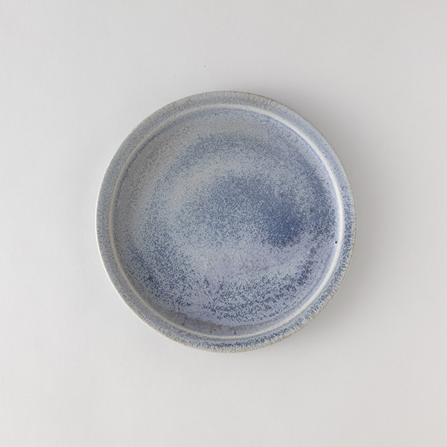 河合美月　リムプレート20cm　水色