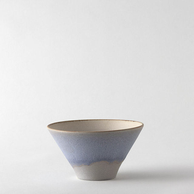 河合美月　深鉢　水色