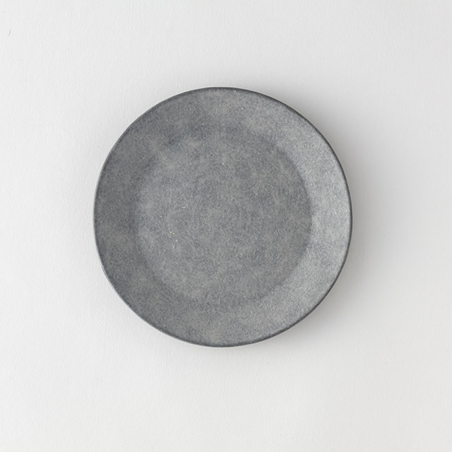 鈴木智子 取り皿15cm(薄白化粧)