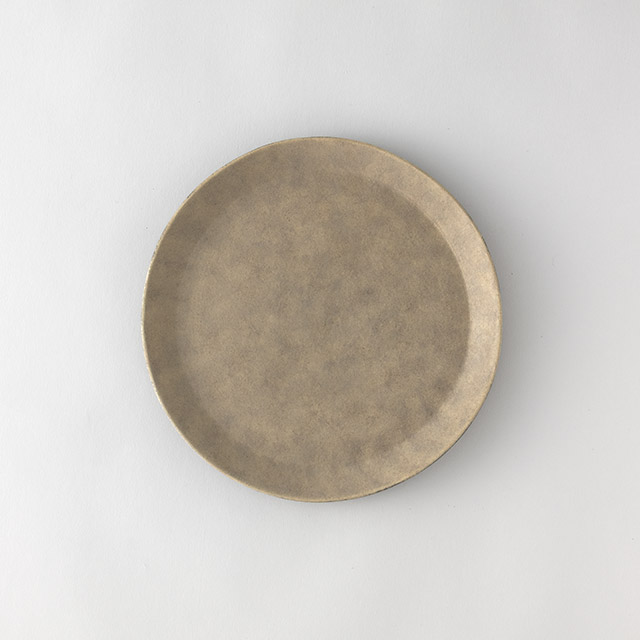 鈴木智子　Omoプレート24cm（麦藁化粧）