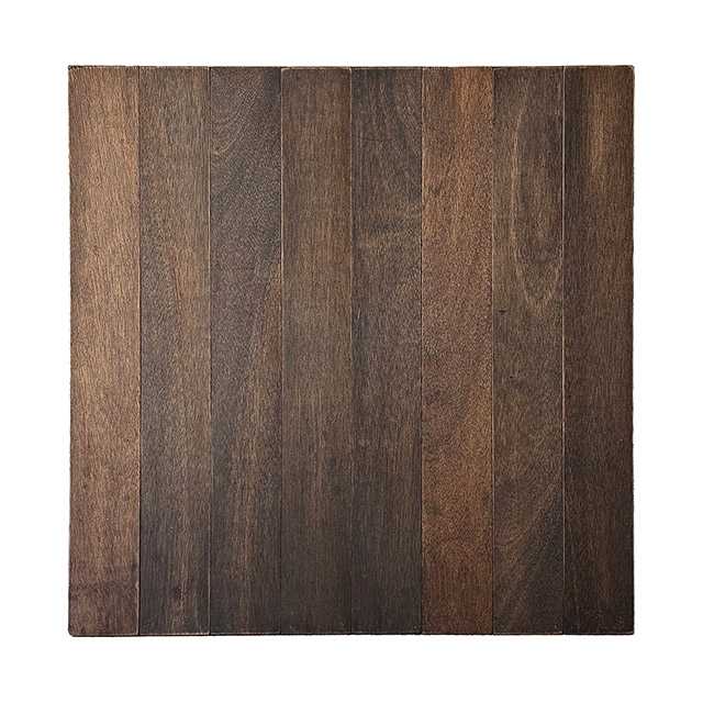 フォトボード 天然木 濃茶 80×80cm