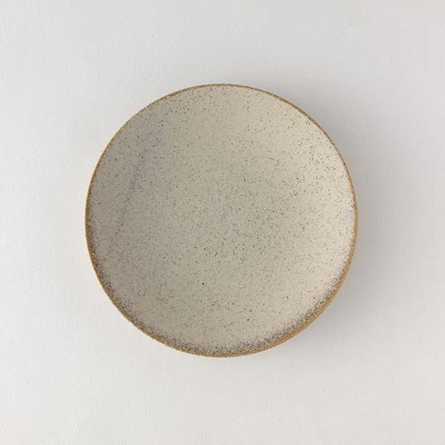 SANDY　ベージュマット　デザートプレート　20cm
