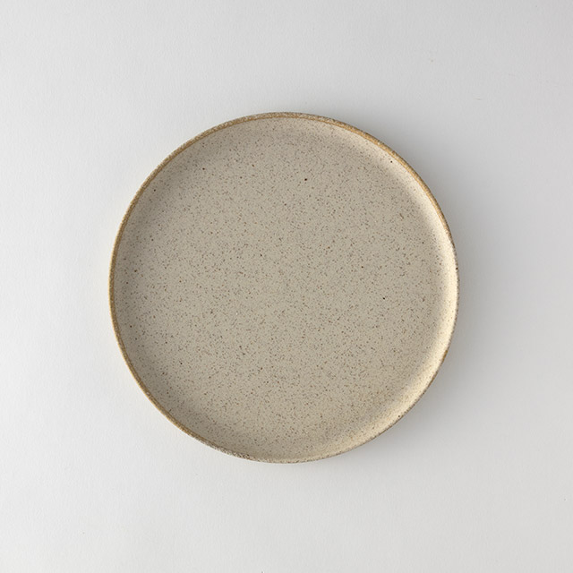 SANDY　ベージュマット　切立プレート　23cm