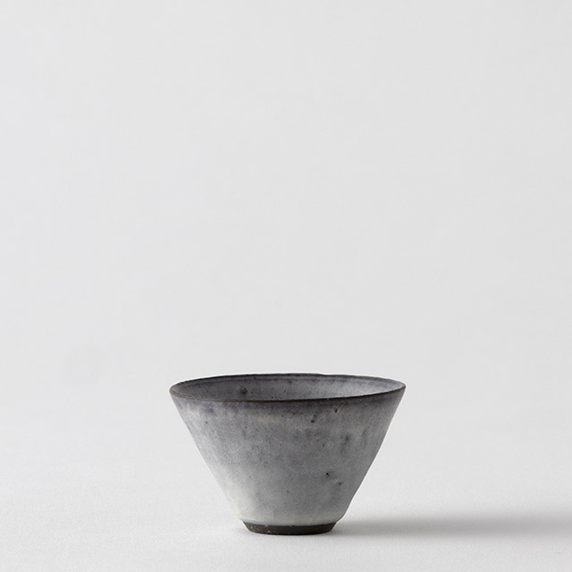 鈴木絵里加　茶盃　グレー