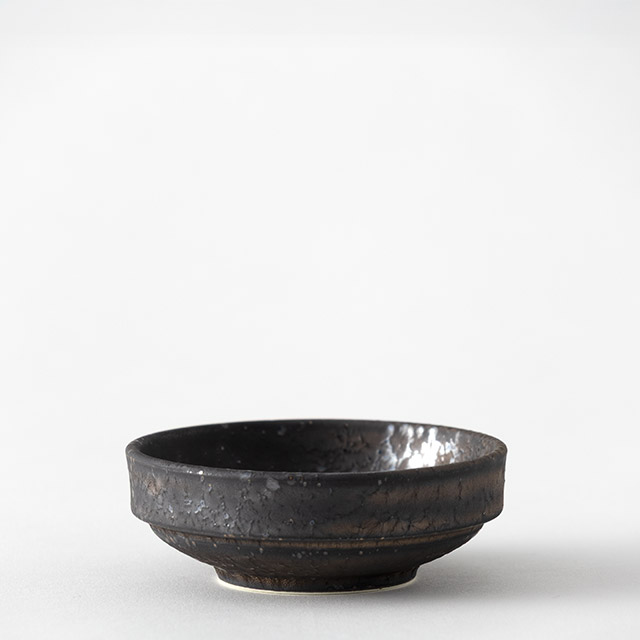尚　丸小鉢9cm　黒
