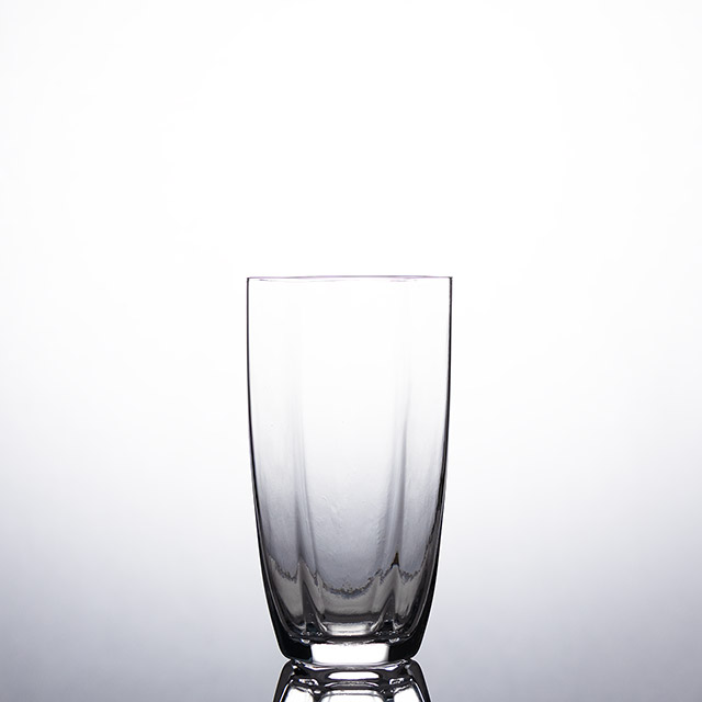 ヘキサゴン ガラスタンブラー