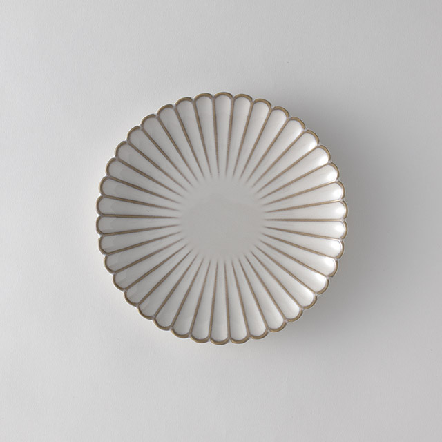 Kali デザートプレート21cm オフホワイト