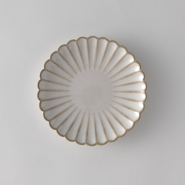 Kali　パン皿／ソーサー16cm　オフホワイト