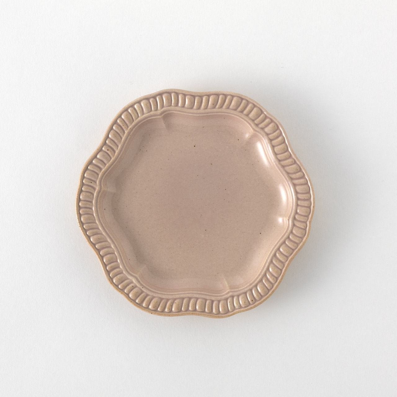 バスティオーネ　プレート15cm　ベージュピンク
