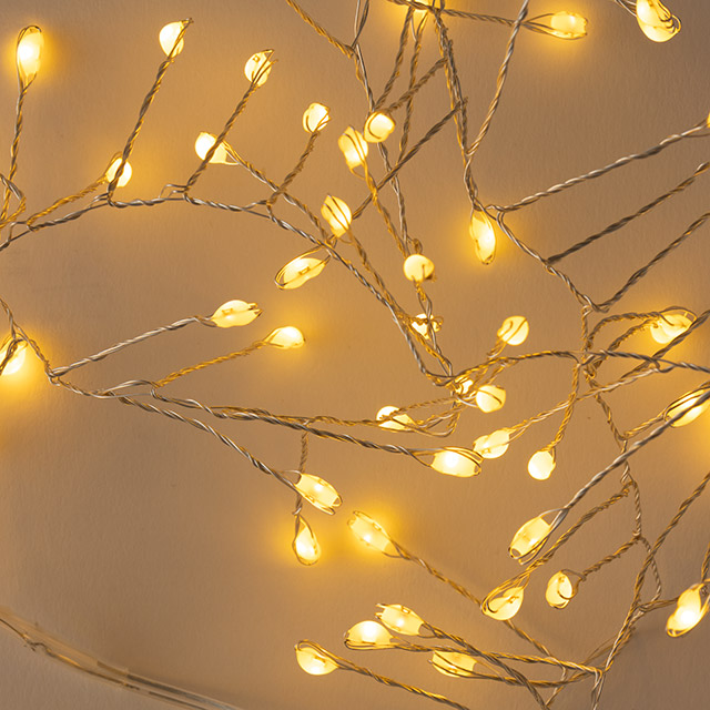 LEDワイヤーライト シルバー