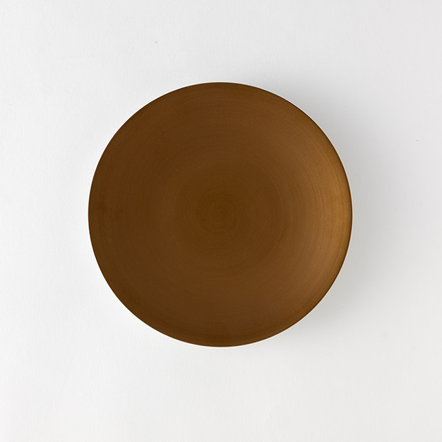 アリタポーセリンラボ　丸皿19cm　ゴールド