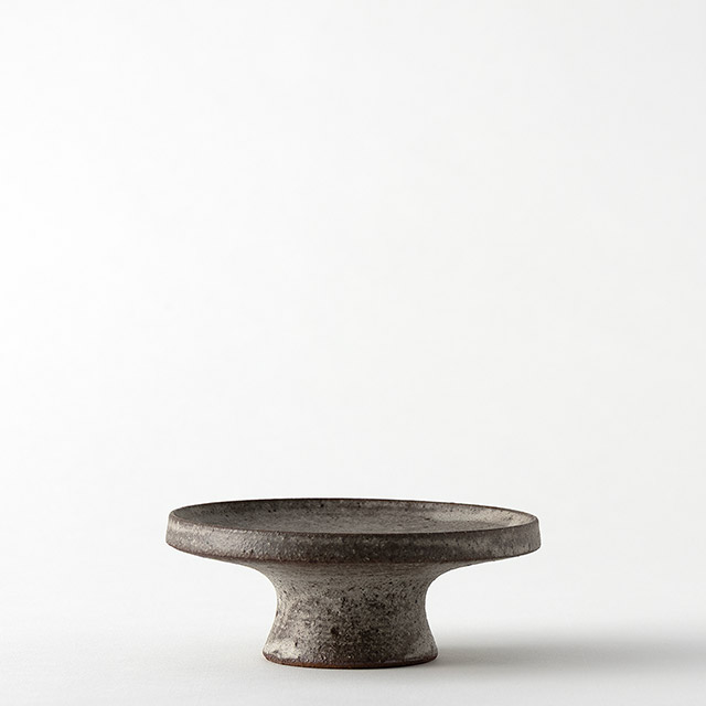 toki 高台皿14cm ひわ 近江土