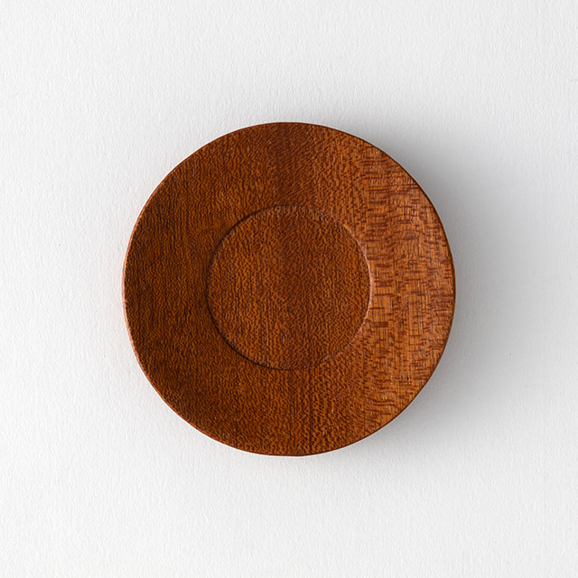 市川木工　茶托　茶