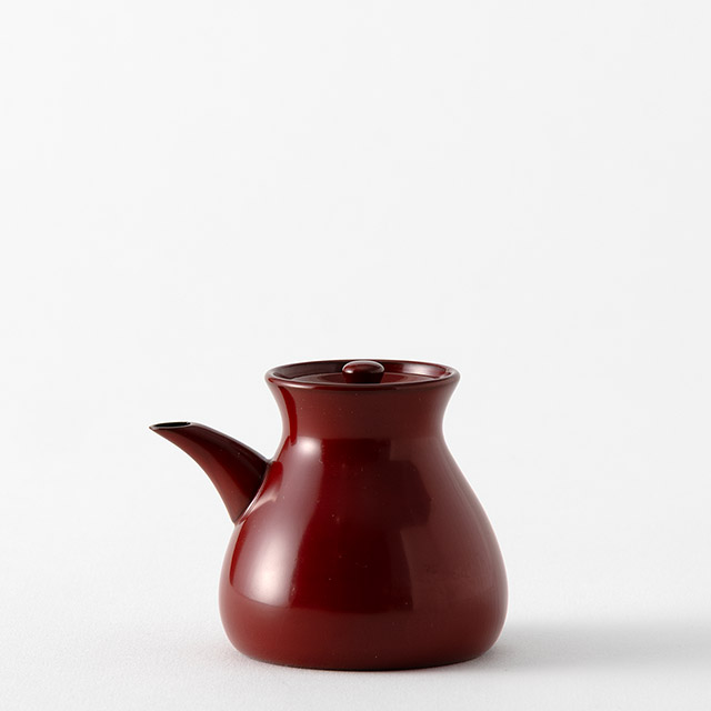 本間幸夫　本朱醤油差し（漆器）