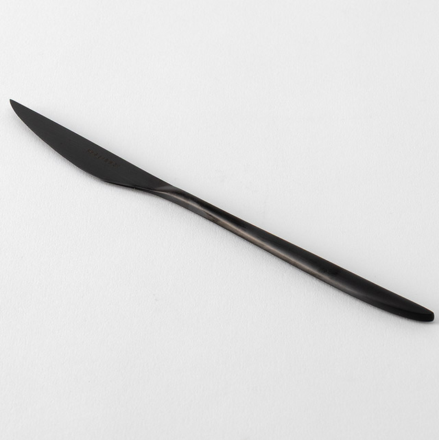 オベリスコ ディナーナイフ(マットブラック)