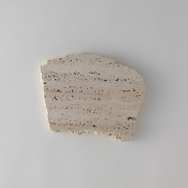 トラバーチン 端材プレート リッジ