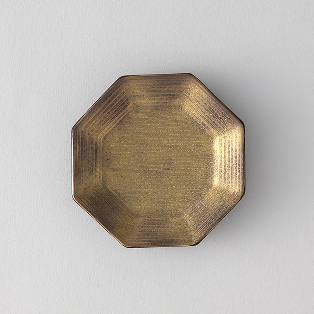 有田焼　ディカハンズプレート　ゴールド