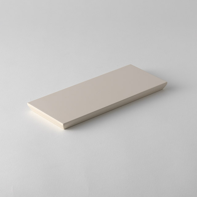 合成漆器プレート 白 24×10cm