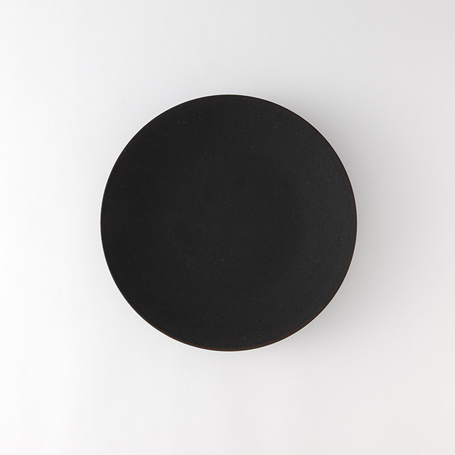 MORIYAMA　ソリッドブラウンプレート　28cm