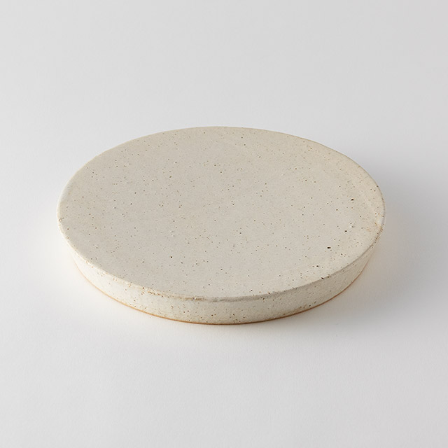 toki　台皿ベージュ鉄粉　23cm