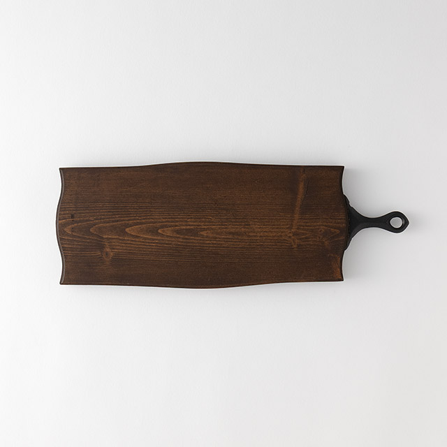 co+fe　ダークウッド　波打ちハンドルボード