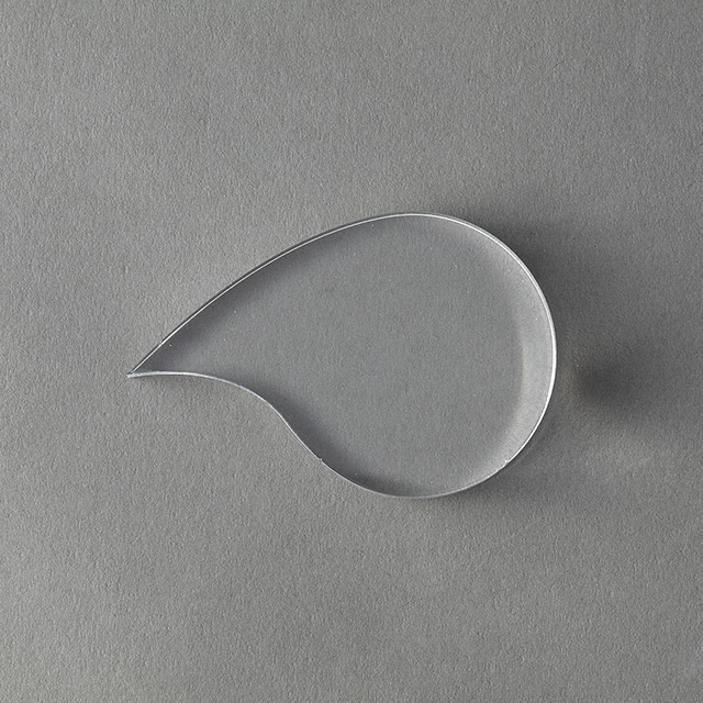 アクリルミニトレー しずく