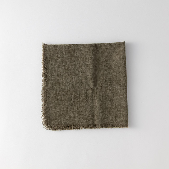 CL リネンナプキン モスグリーン