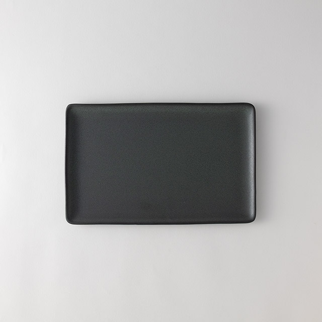 RAW　レクタングルプレート32cm　グリーン