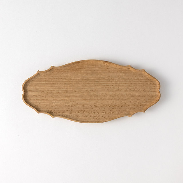 フナハシモトハル　オーバルプレート　クリ　26cm