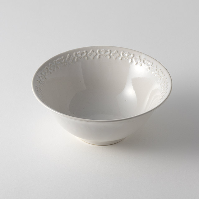 クアン ボウル19cm 白