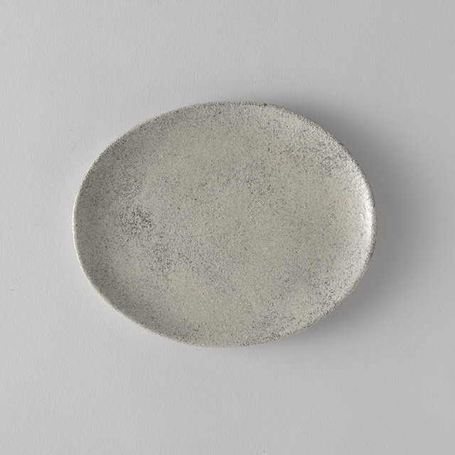 大橋睦　オーバルプレート15cm