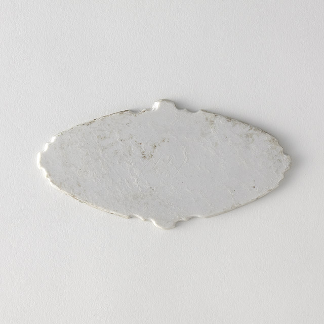 矢萩誉大　白磁アーモンドフルールプレート