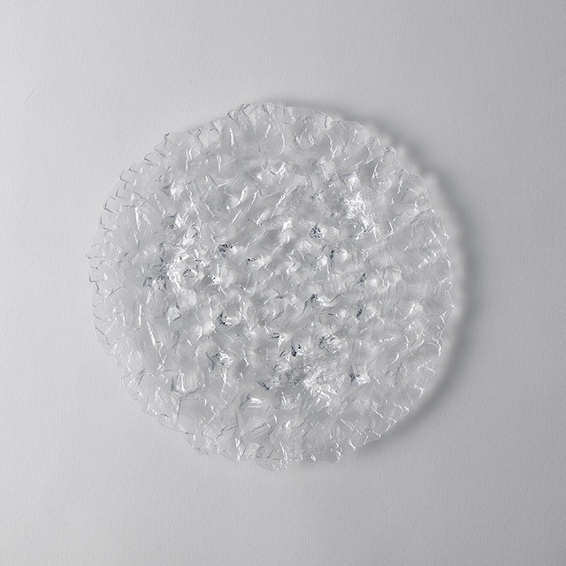 アレザラ ガラスプレート 21cm クリア