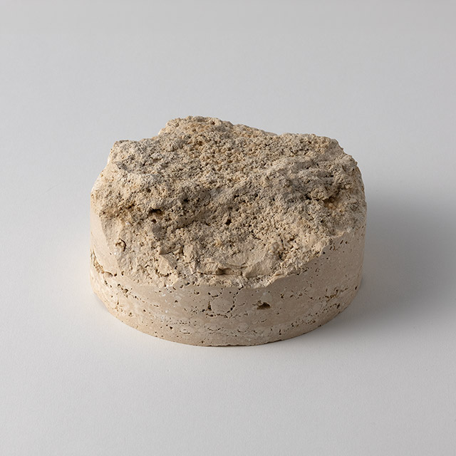 トラバーチン円柱台15cm