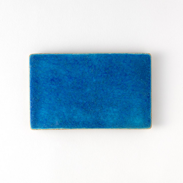 琉彩ブルー長皿16cm