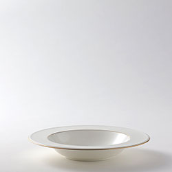 ノリタケ　白ＰＲ　スーププレート