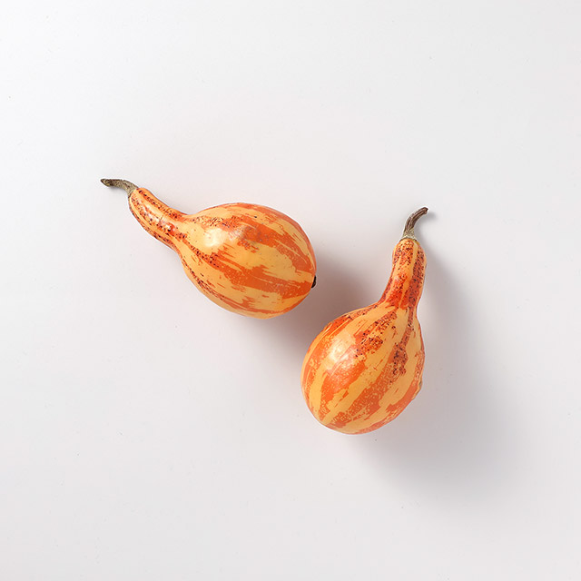 ミニパンプキン黄/オレンジ 2個セット