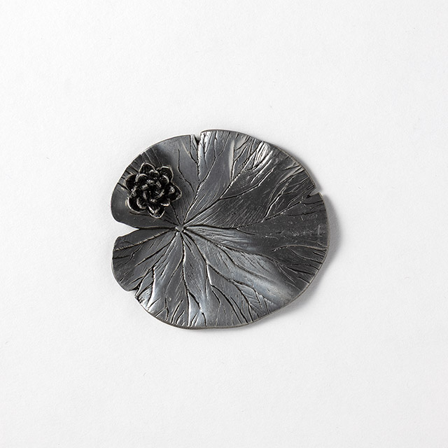 箸置 ピューター 葉大