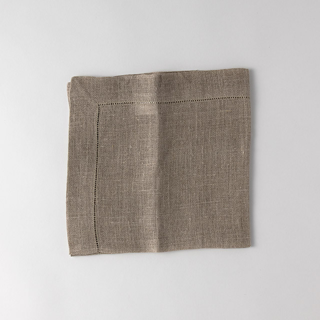 ナプキン(麻)薄茶 Maison