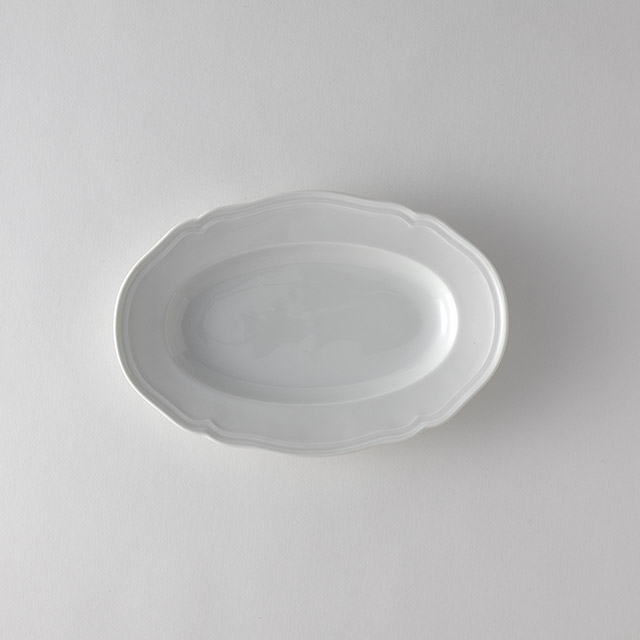 リチャード・ジノリ　アンティコ　楕円プレート