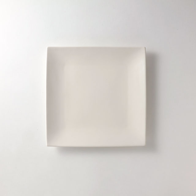 正方形皿（白）JA　24×24