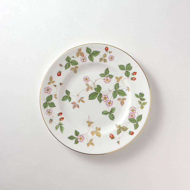 ウェッジウッド　ワイルドストロベリー　ケーキ皿(ｸﾗｼｯｸ50%｜旧1,650円)