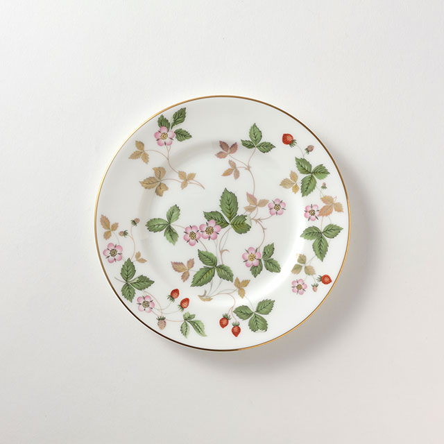 ウェッジウッド ワイルドストロベリー パン皿(クラシック50%|旧715円)