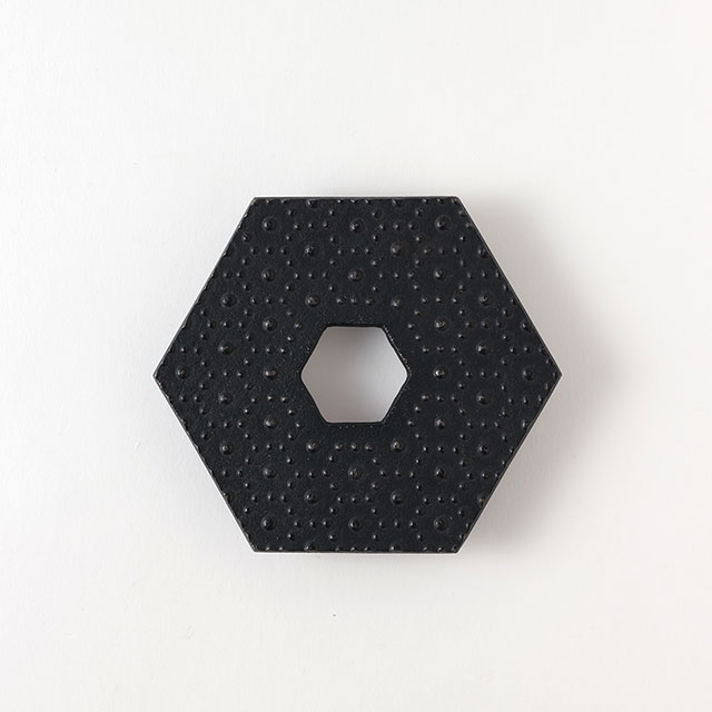 瓶敷（黒）亀甲アラレ