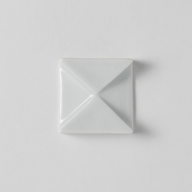 有田焼 箸置 白(3.5正角)