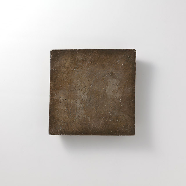 宮部友宏 スクエア皿 銀(M)